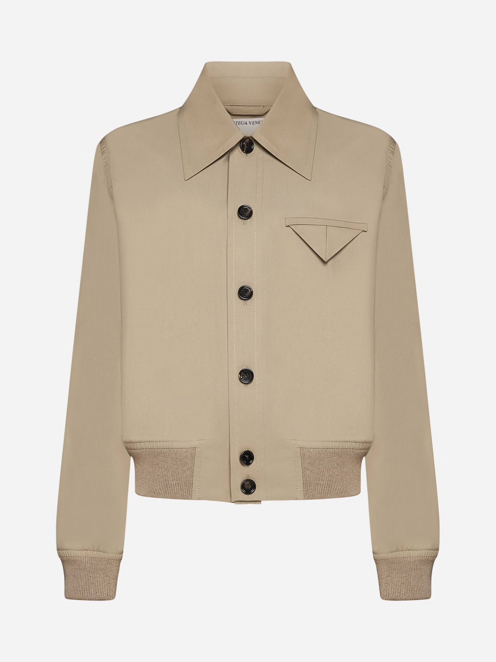 ジャケット BOTTEGA VENETA Women Jackets 792195 BEIGE Bottega Veneta Wool And Cotton Jacket In Beige | ModeSens