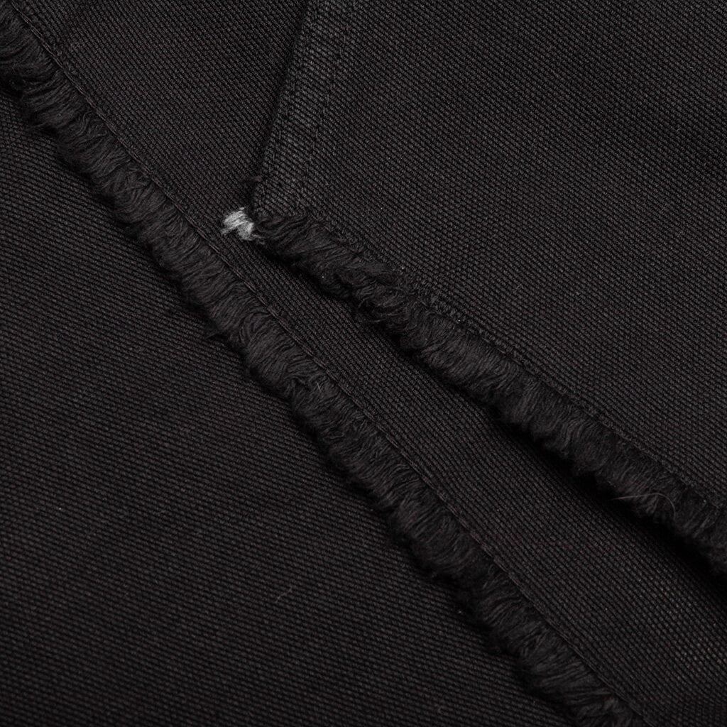 BUTT ZIPP LONG BOXER SHORTS - BLACK - 5