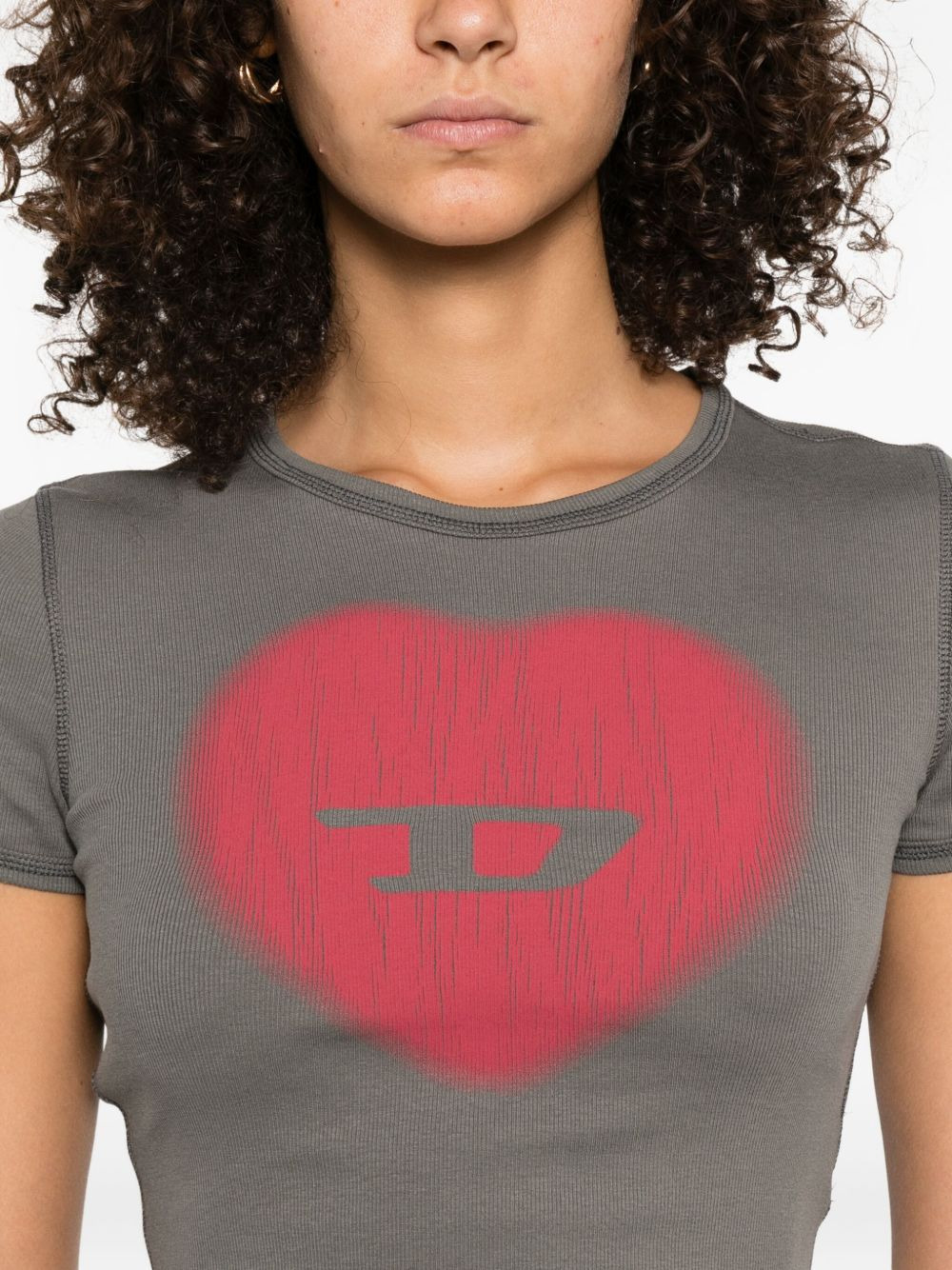 T-Ele heart-print T-shirt - 5