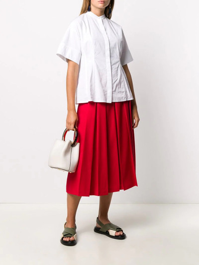 Marni pleated mid-length skirt outlook