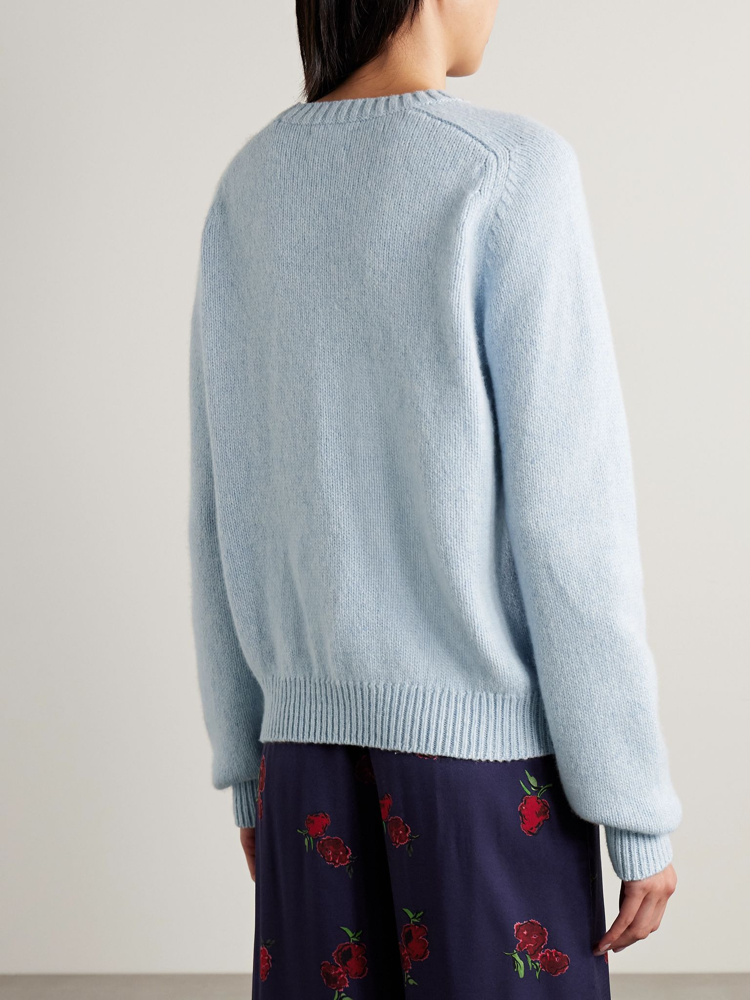 Nera cashmere sweater Light blue - 3