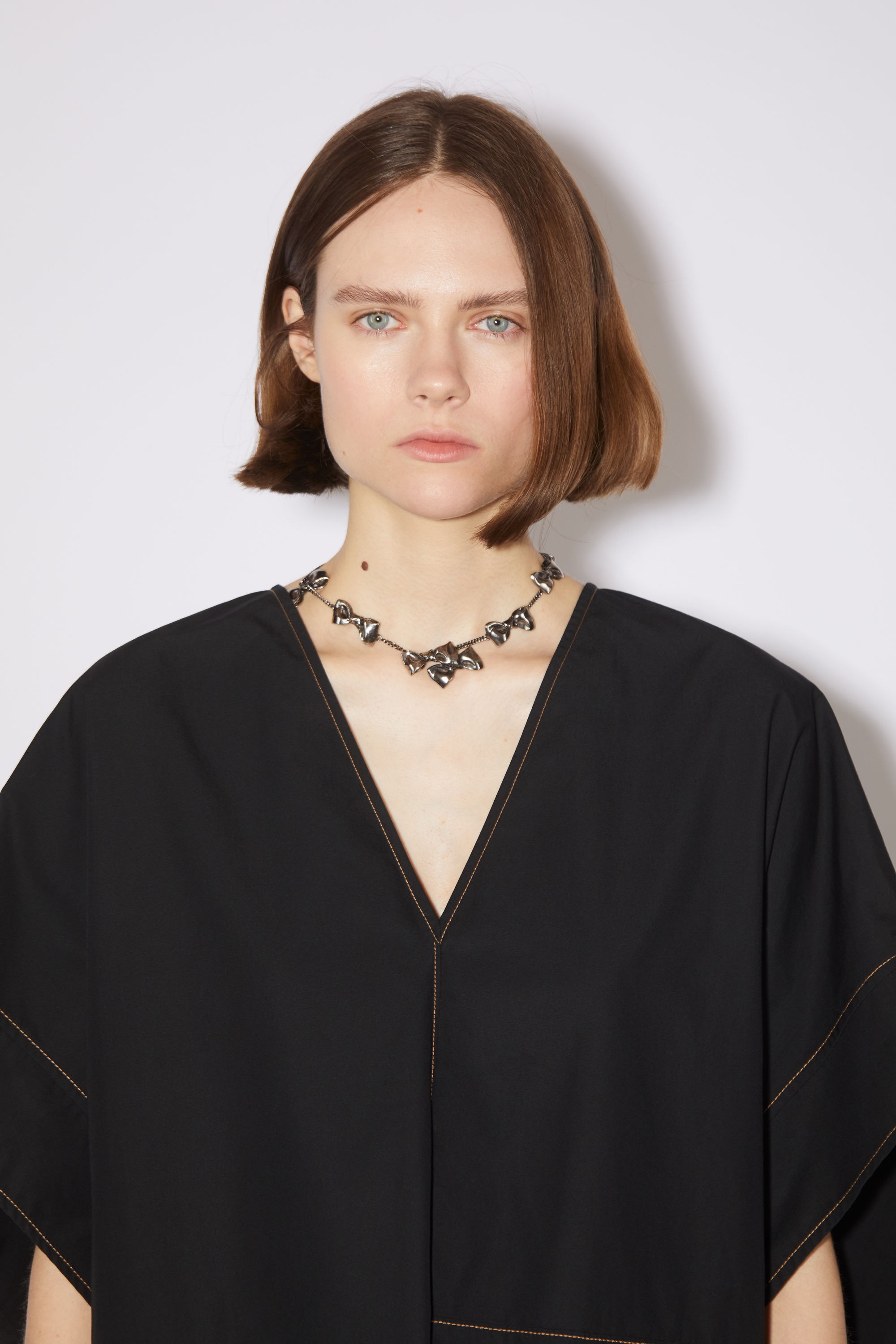 Short sleeve dress - Black - 6