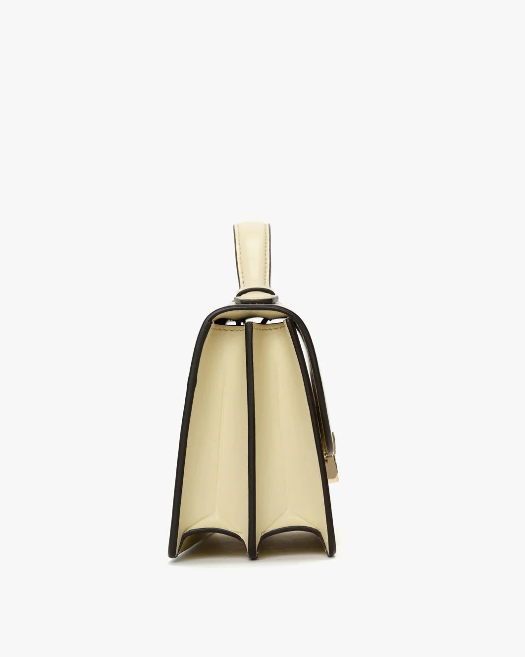 TONAL MINI DORIAN BAG IN IVORY SMOOTH LEATHER - 2