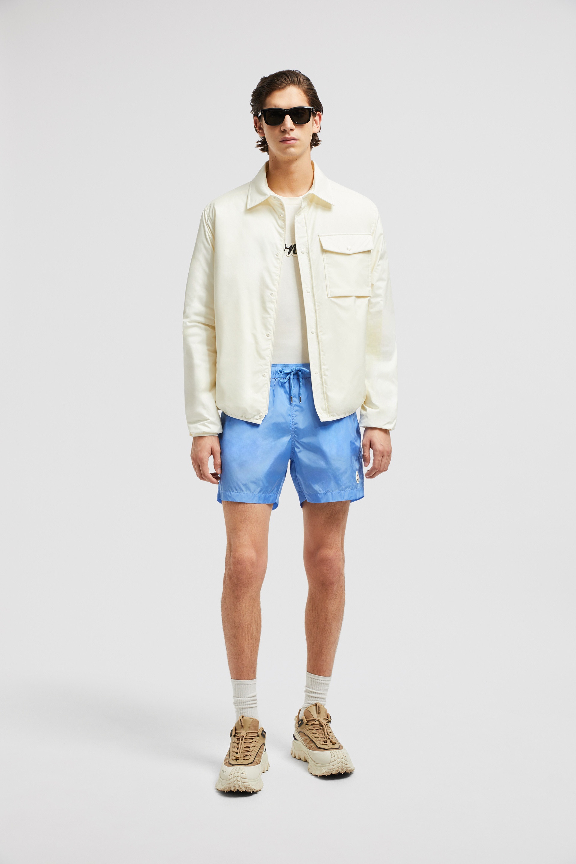 Logo Patch Swim Shorts - 2
