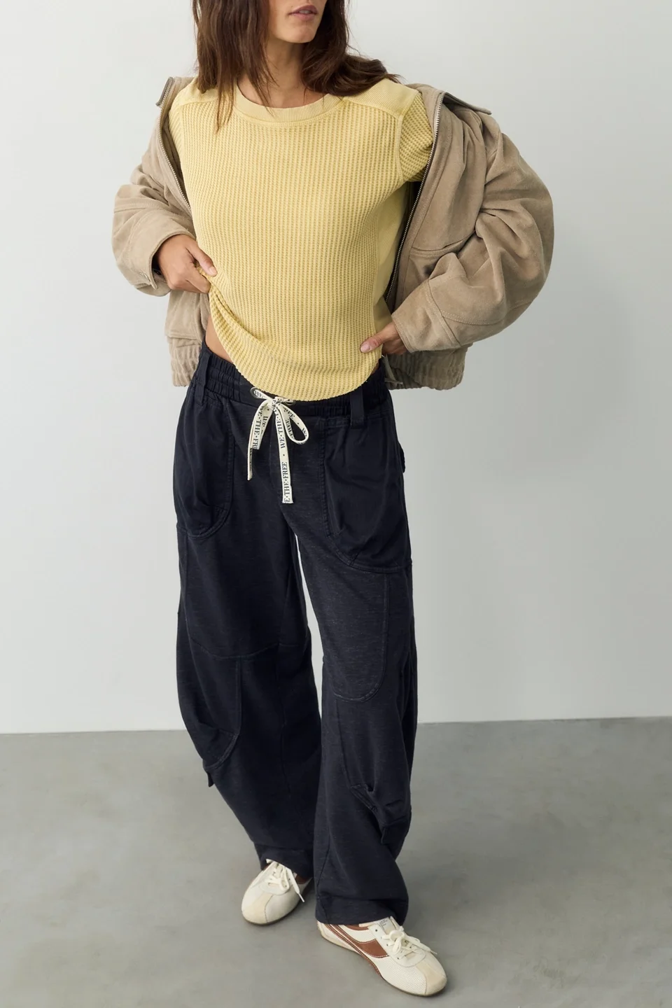 We The Free Onset Knit Pull-On Cargo Pants - 1