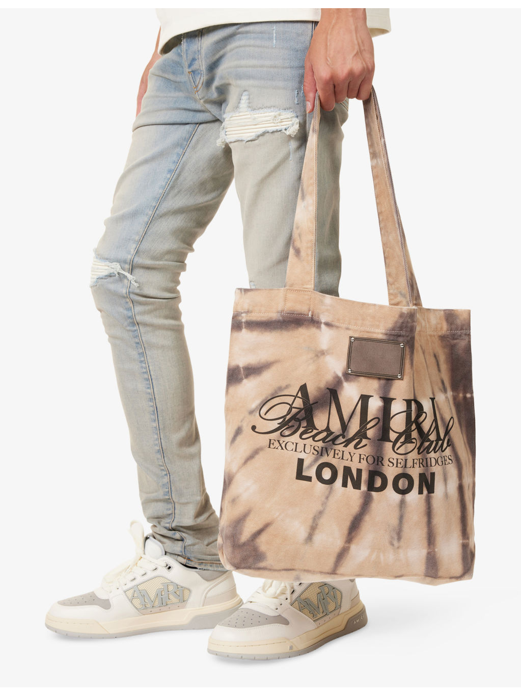 Amiri x Selfridges London Cotton Tote Bag - 3