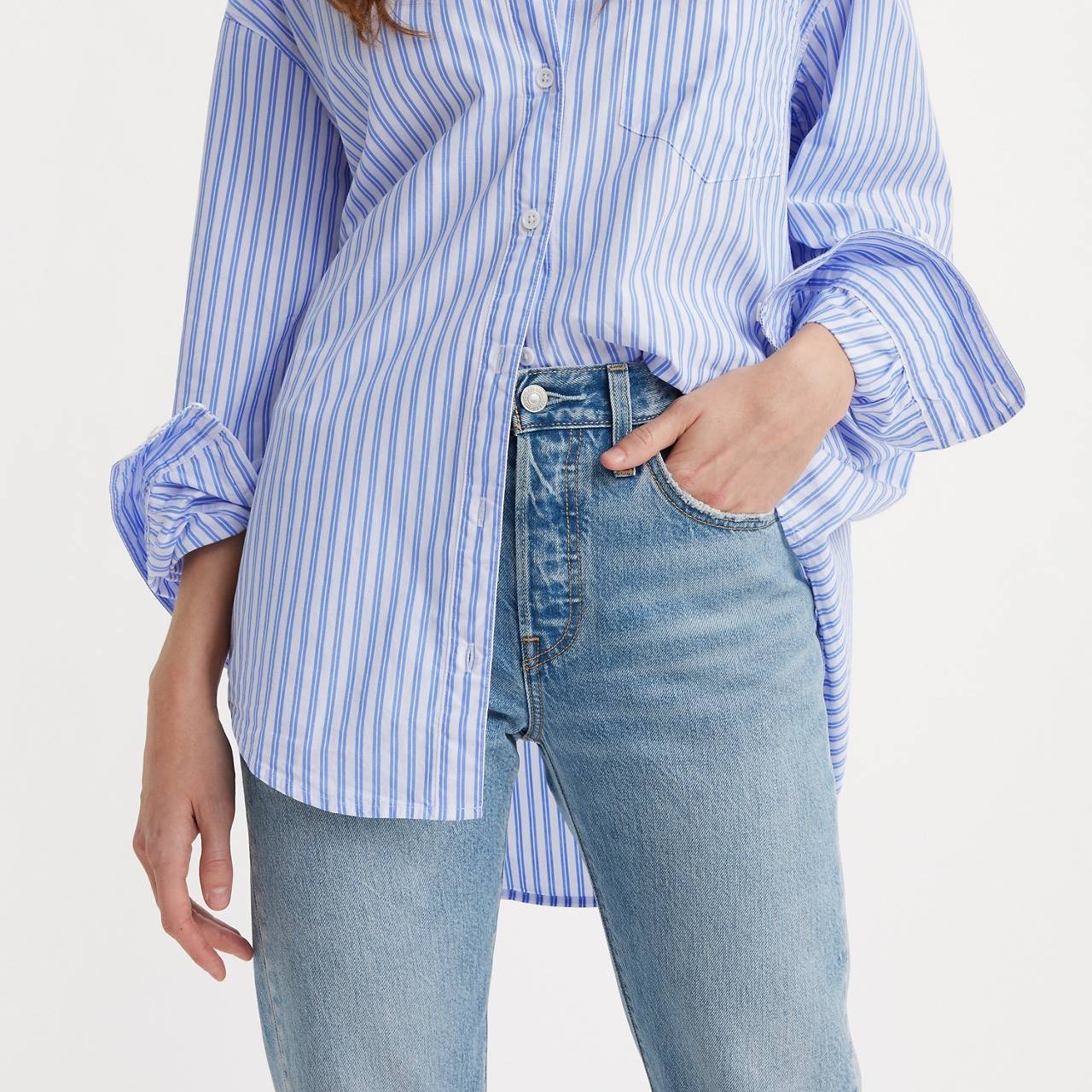 501® ORIGINAL LIGHTWEIGHT CROPPED WOMEN'S JEANS - 3
