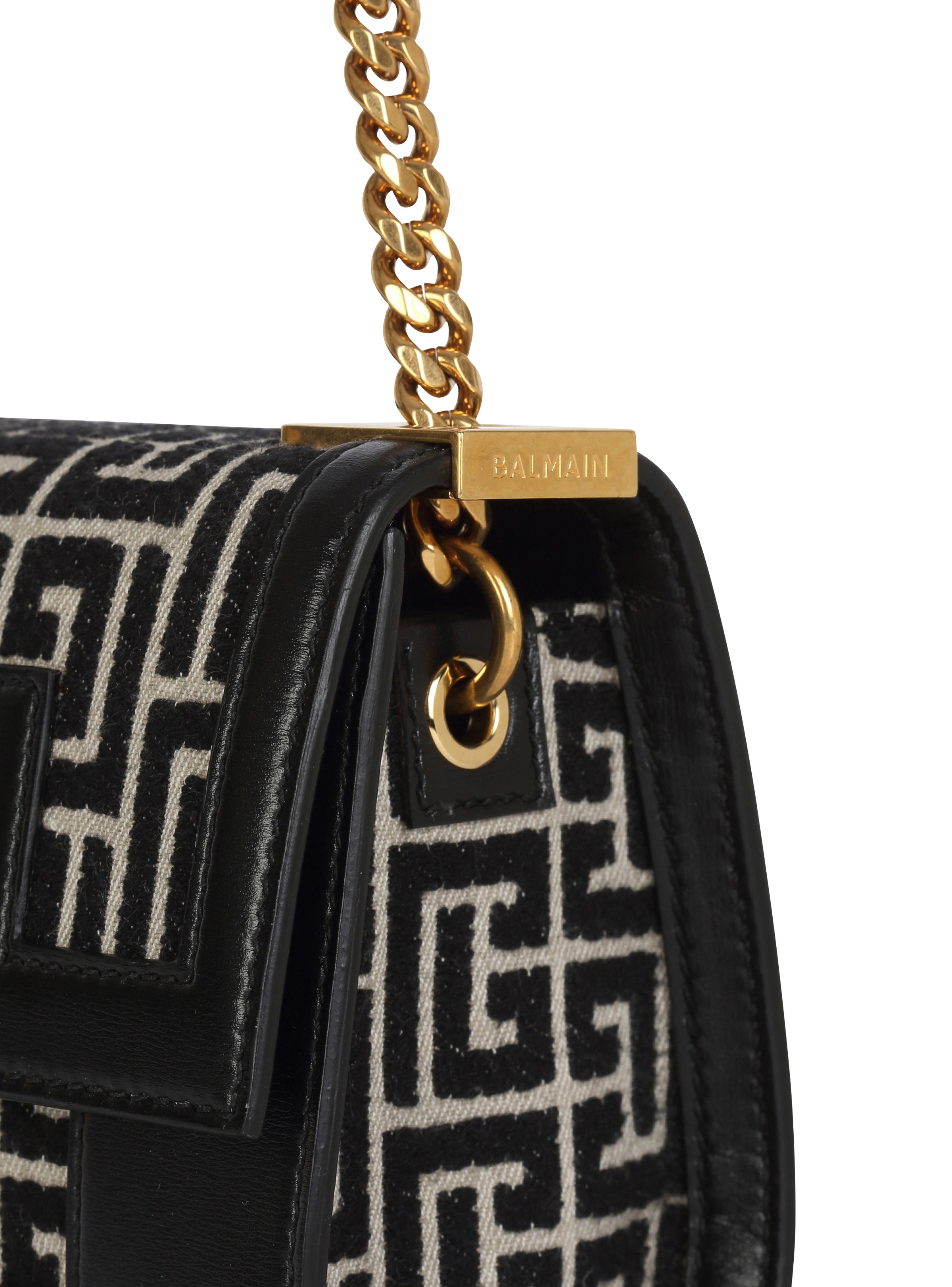 Small-sized bicolor jacquard 1945 bag - 6