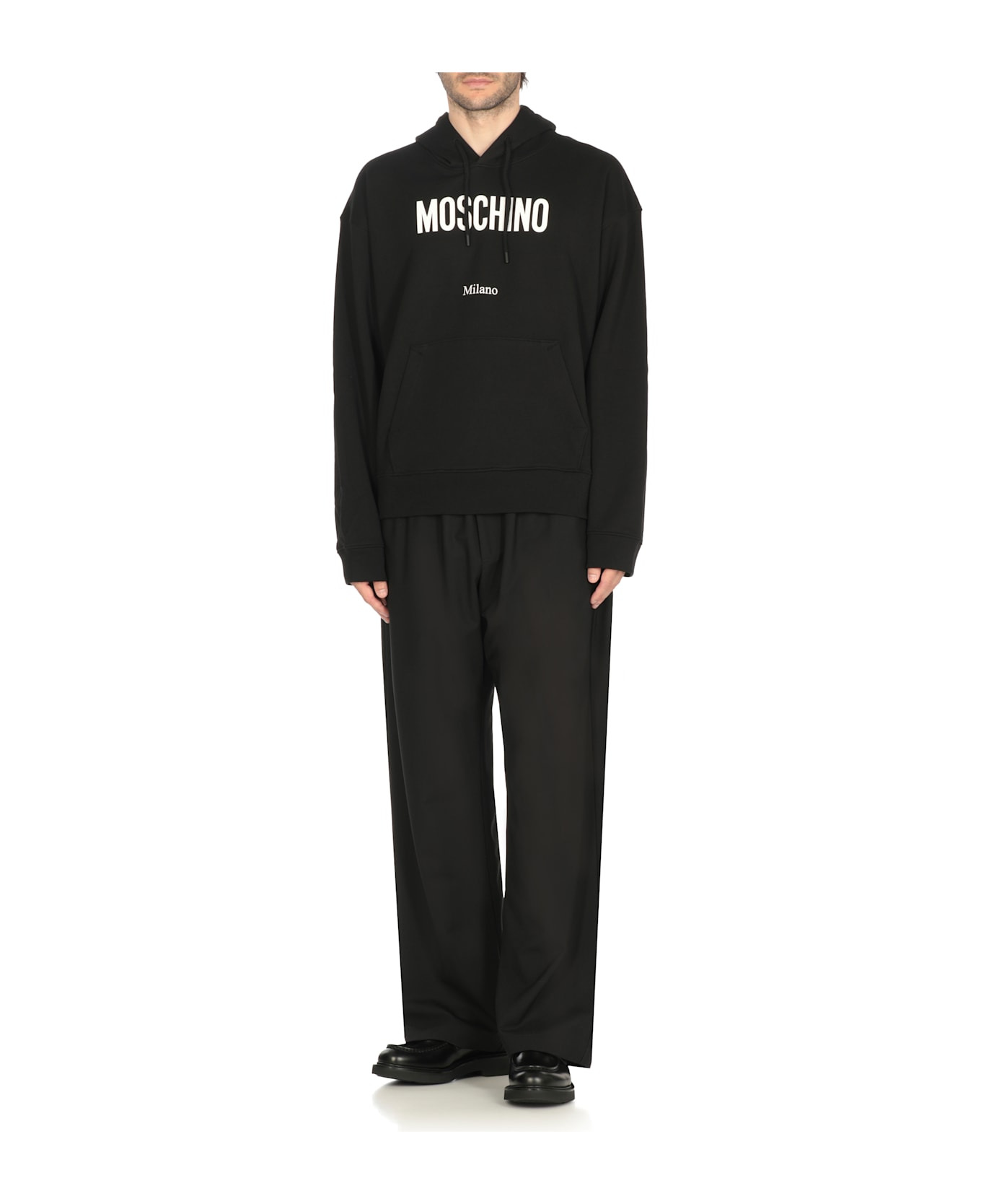 Cotton Logoed Hoodie - 2