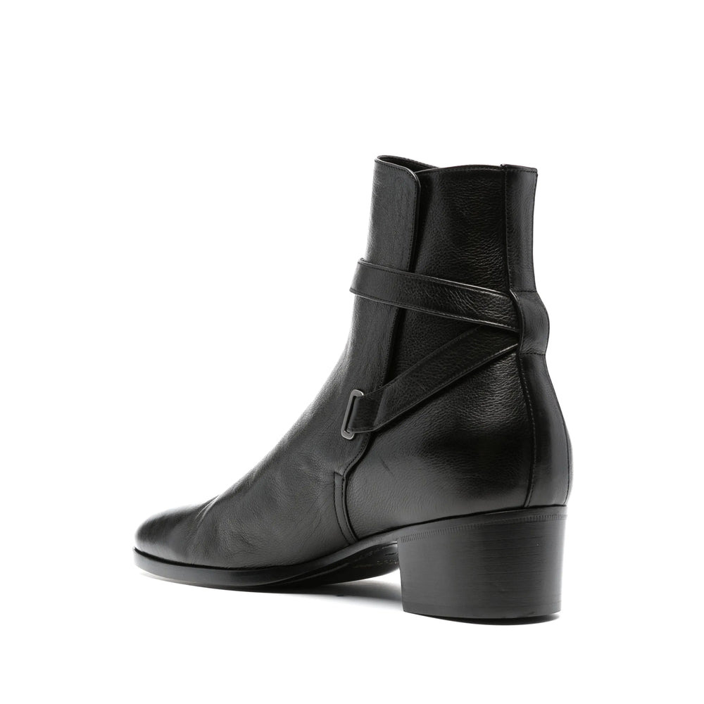 Saint Laurent Black Boots Men - 3