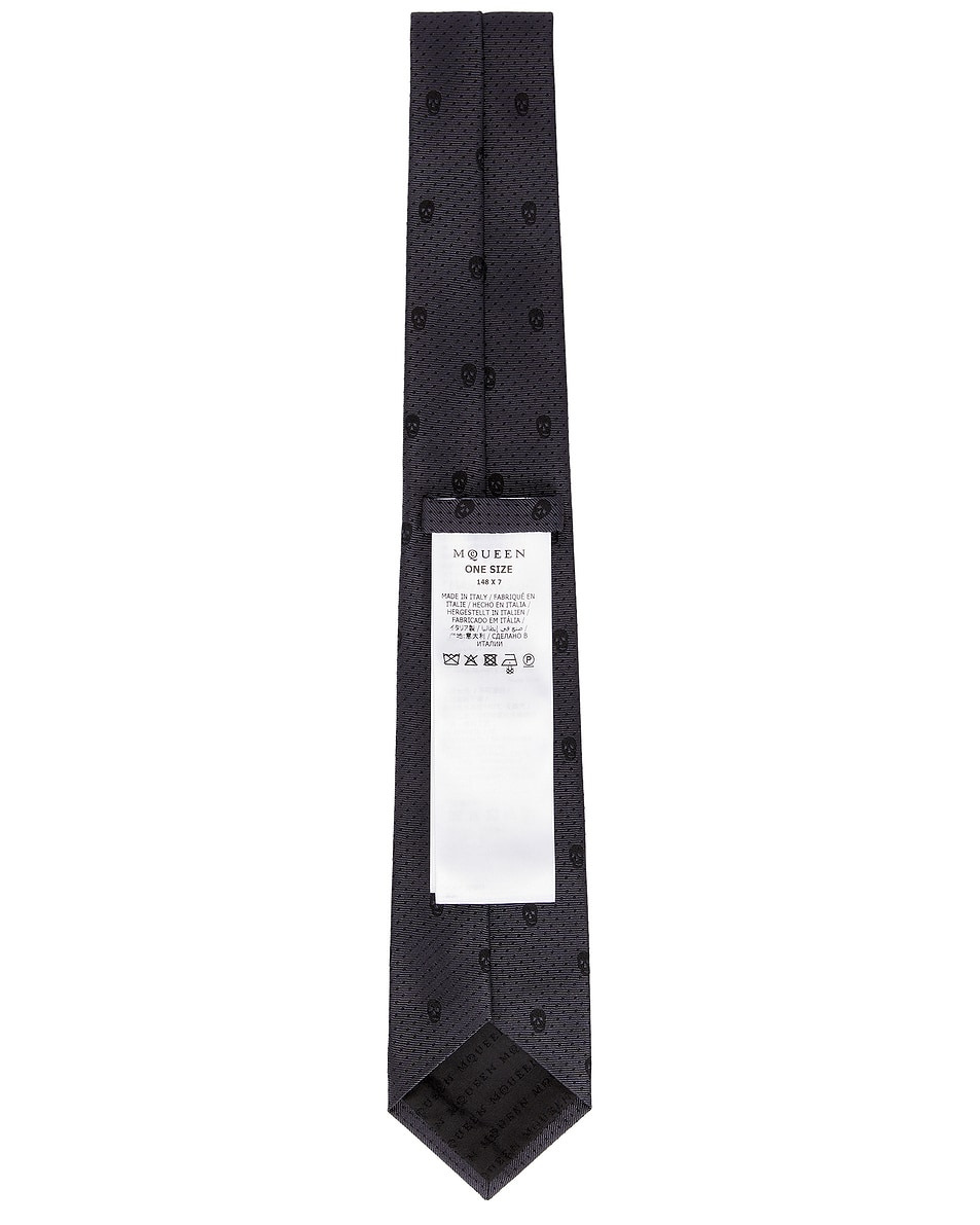 Skull Polka Dot Tie - 2