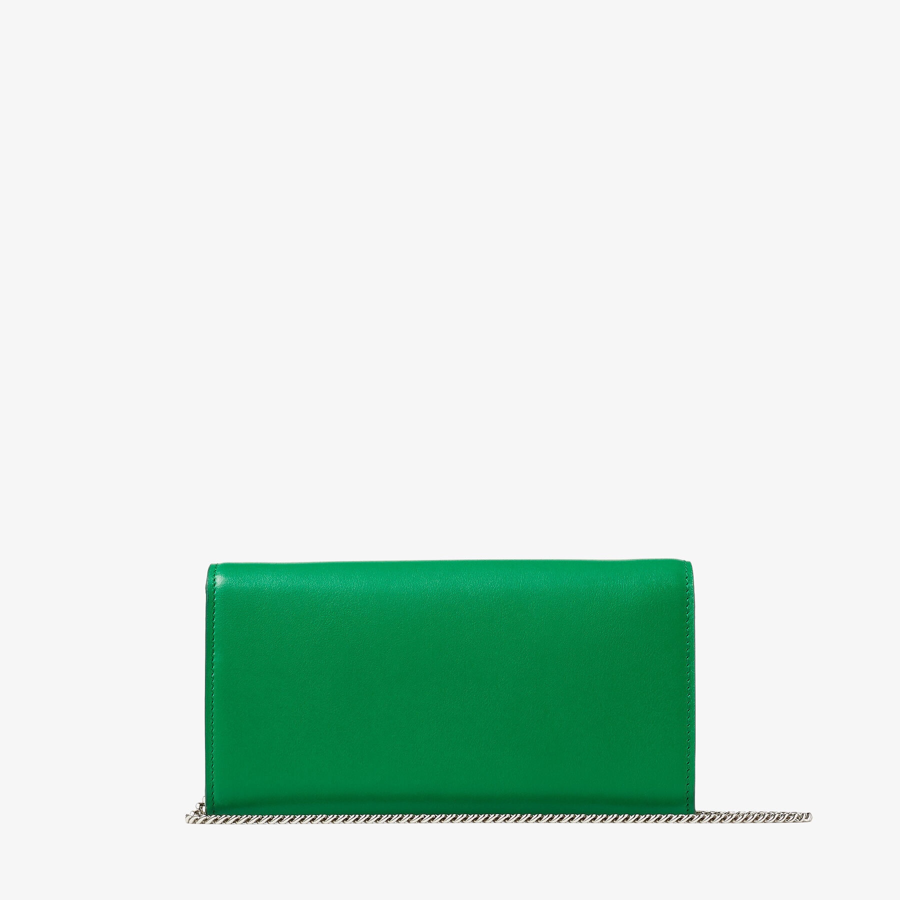 Wallet W/chain
Malachite Smooth Calf Mini Bag with Crystal Buckle - 7