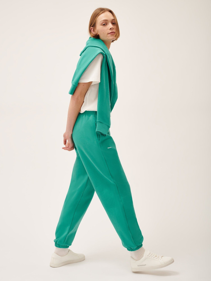 Womens 365 Midweight Track Pants - Mangrove-Turquoise 4