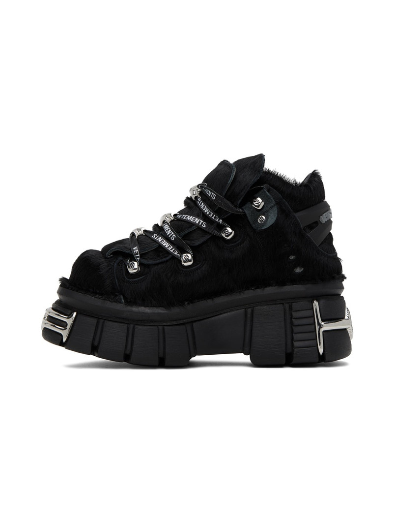 Black New Rock Edition Platform Sneakers 3