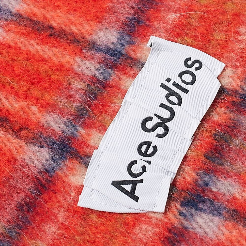 Acne Studios Veny Tartan Scarf - 4