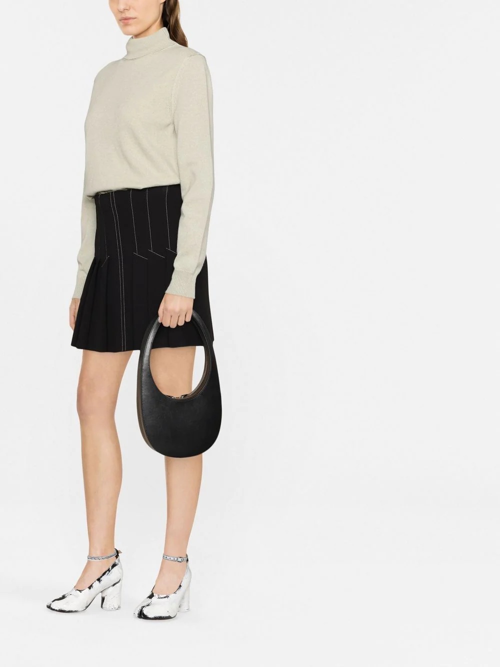 roll-neck cashmere jumper - 3