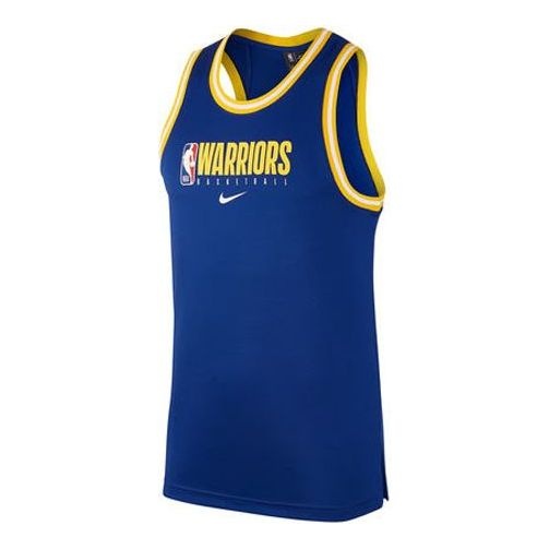 Nike Golden State Warriors Dri-FIT NBA Jersey Vest Blue BQ9336-495 - 1