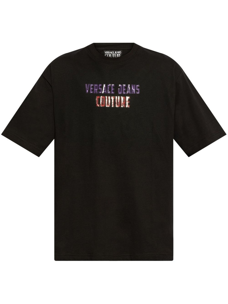 logo print t-shirt 1