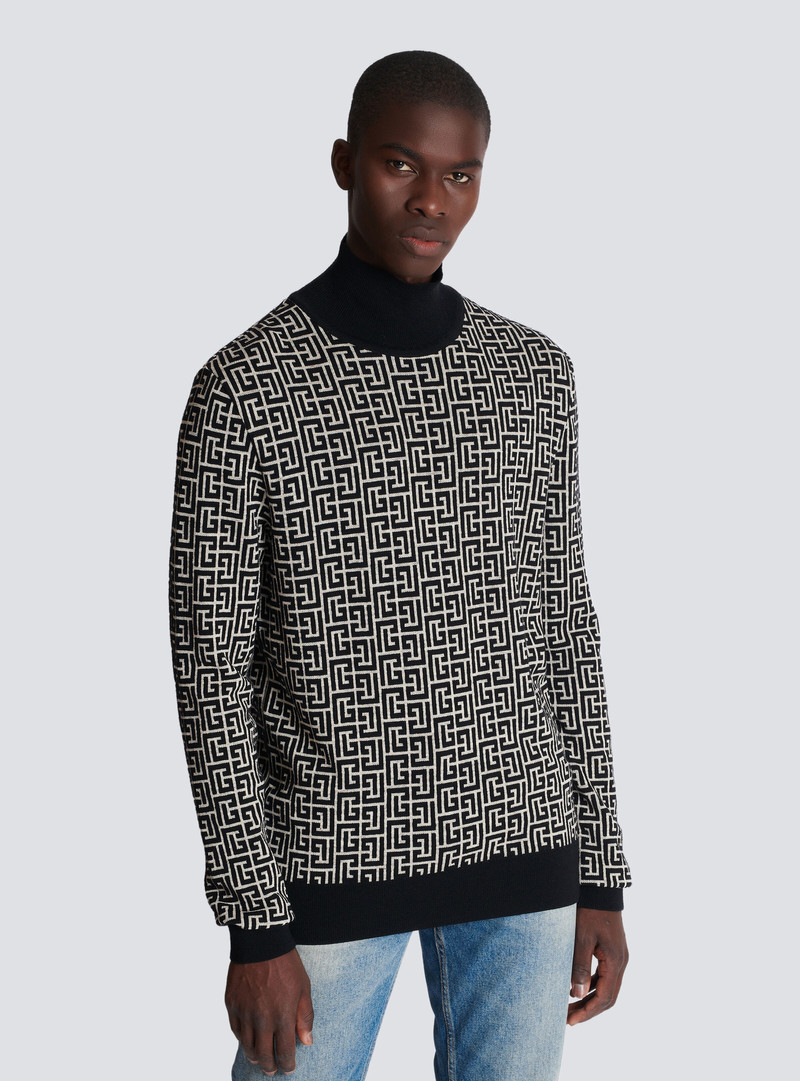 Wool turtleneck sweater 6