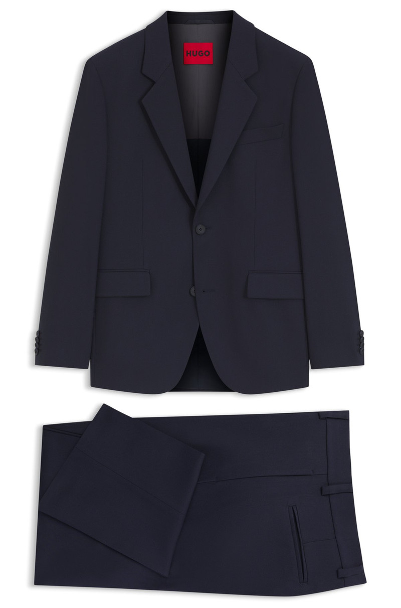 TWO-PIECE MODERN-FIT SUIT IN STRETCH TWILL 8