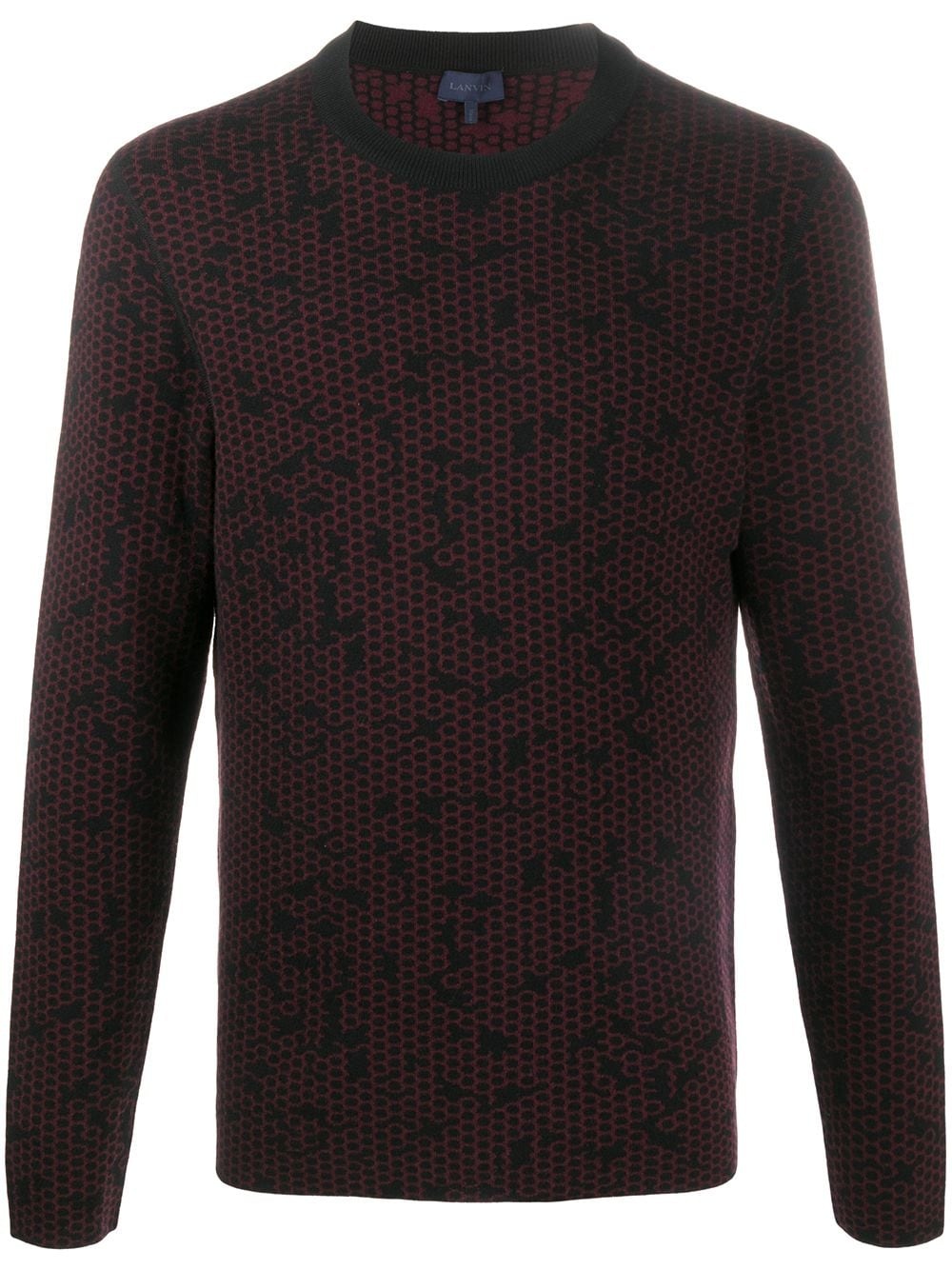 geometric pattern jumper - 1