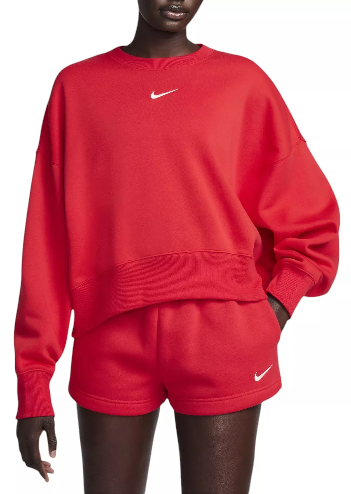 Nike Women's Sportswear Phoenix Fleece Over-Oversized Crewneck Sweatshirt - 1