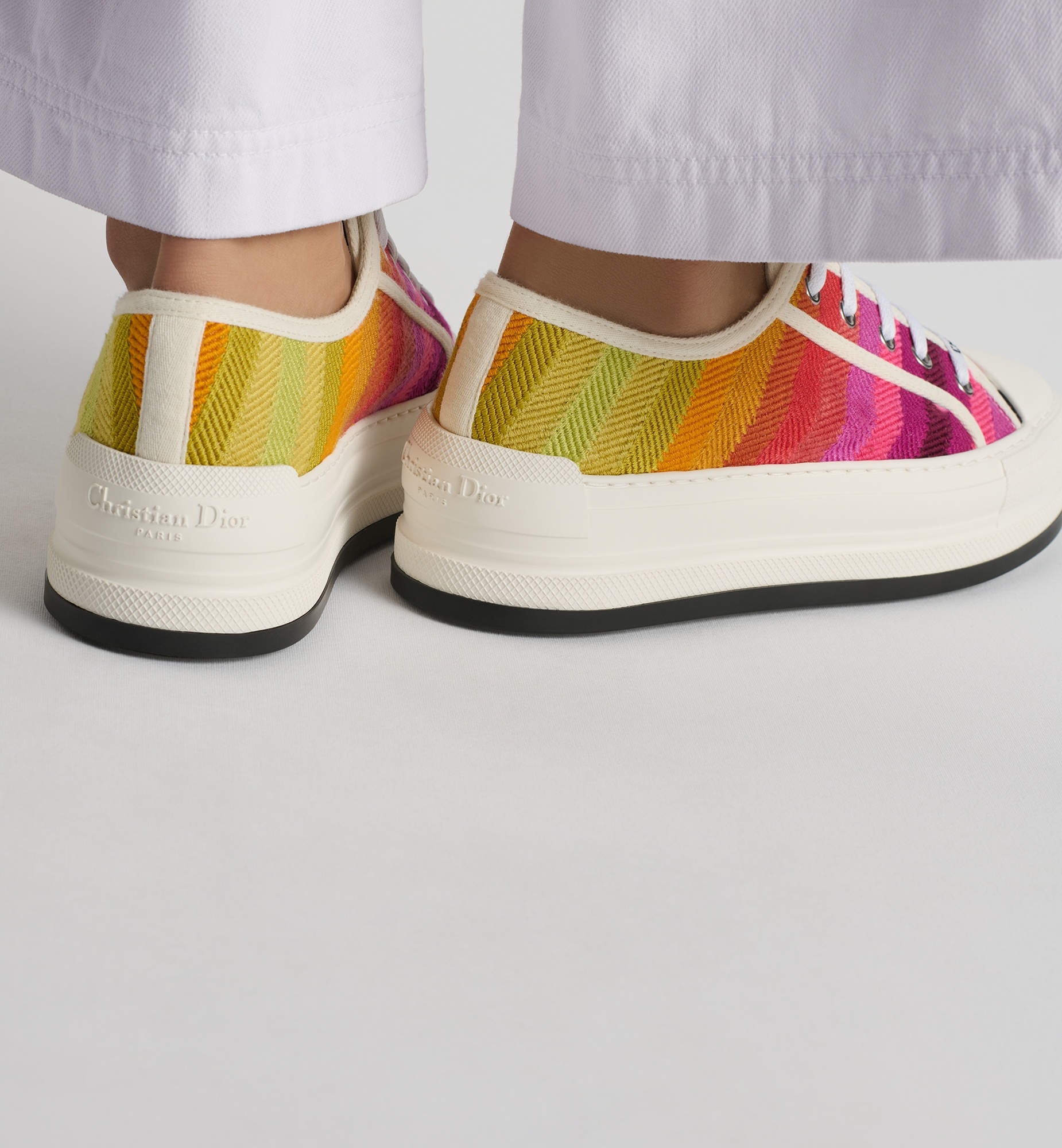 Miss Dior Walk'n'Dior Platform Sneaker - 4