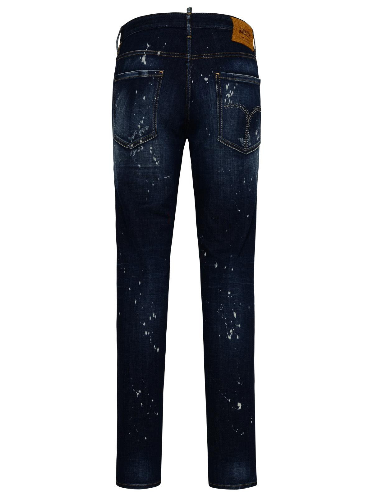 Dsquared2 Blue Cotton Blend Jeans Men - 3