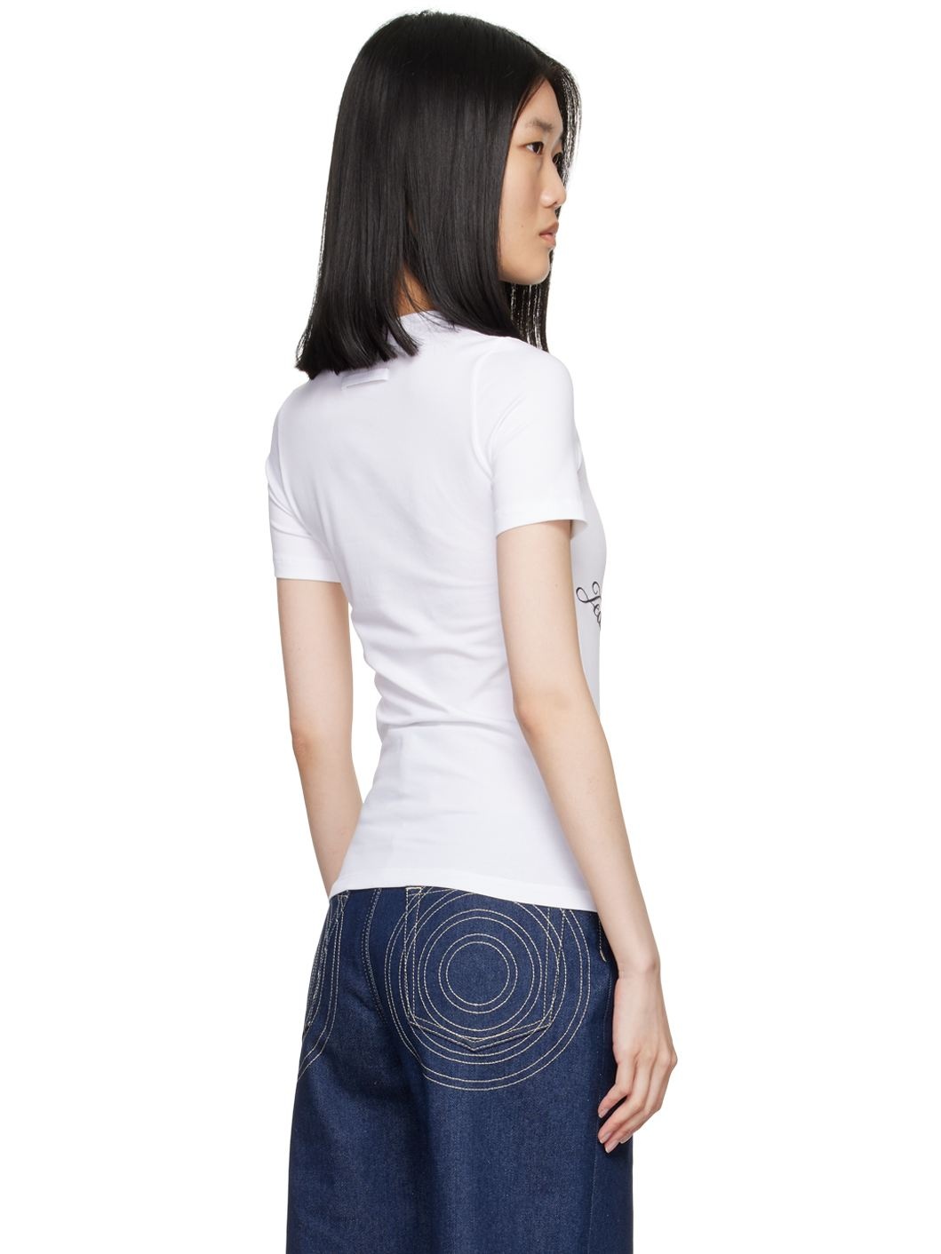 White 'The Jean Paul Gaultier' T-Shirt - 3