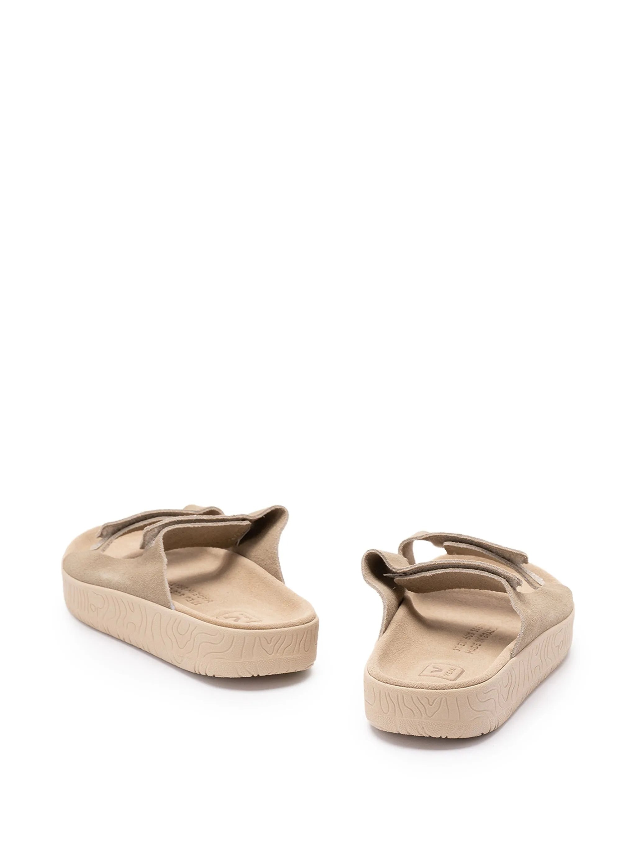 touch-strap platform sandals - 5