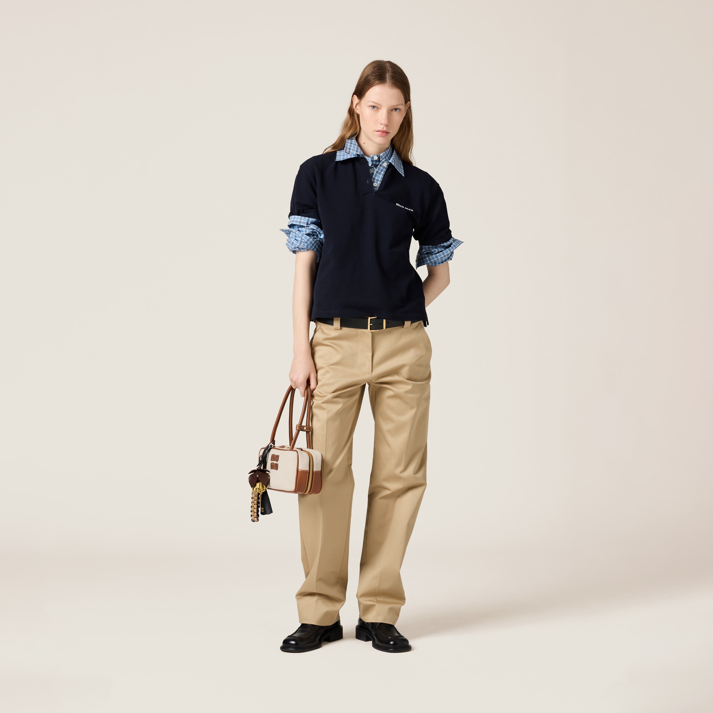 Beau canvas and leather bag - 2