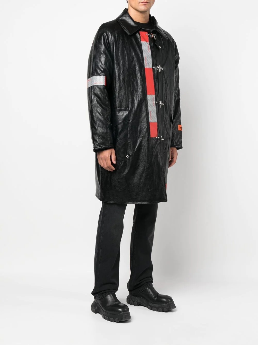 Fireman tape coat - 3