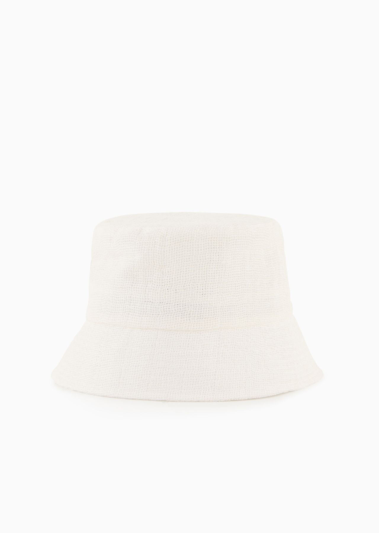 Linen-blend cloche hat - 2