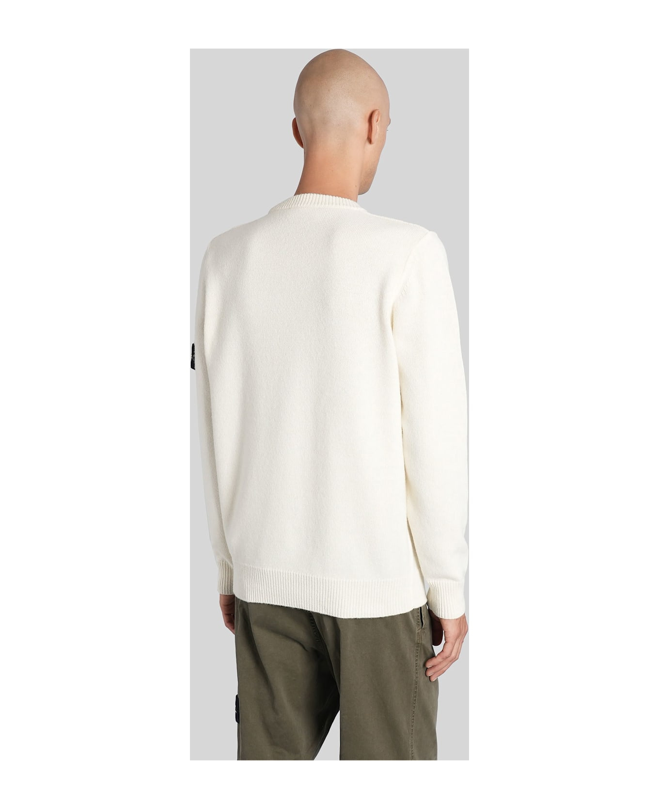 Knitwear In White Wool - 3