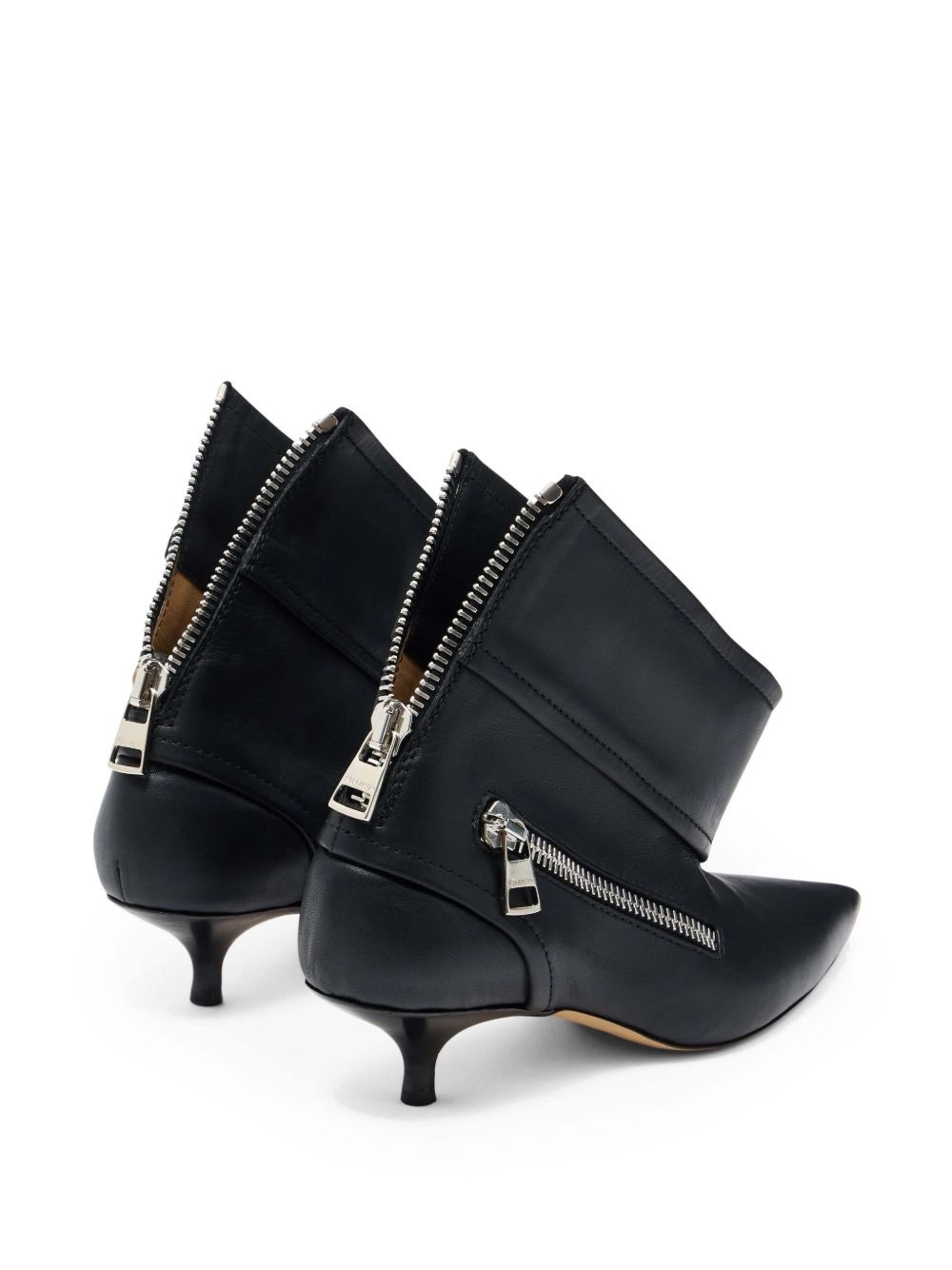 40mm leather ankle boots - 3