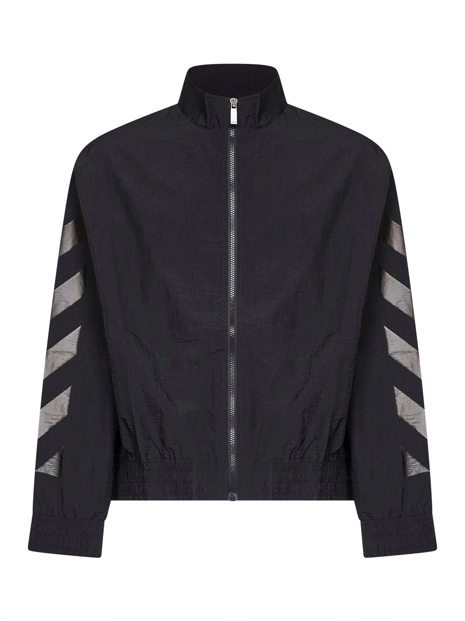 Black nylon Glossy Arrow tracktop - 1