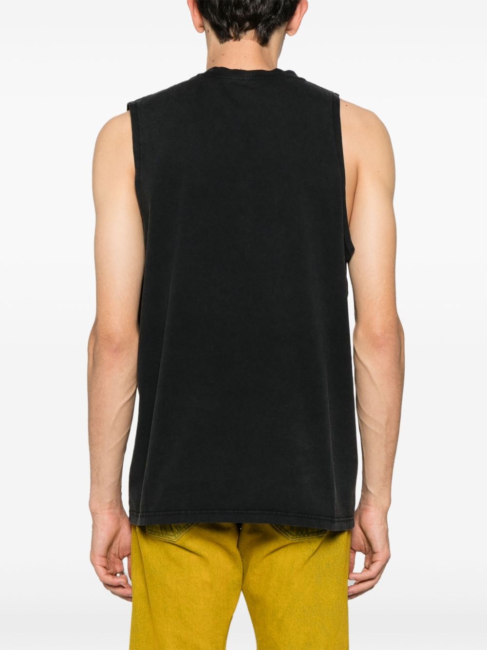 logo-print tank top - 3
