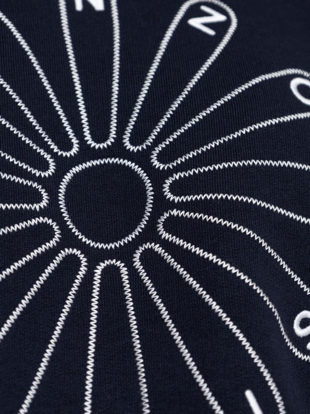 embroidered-logo cotton sweatshirt - 5
