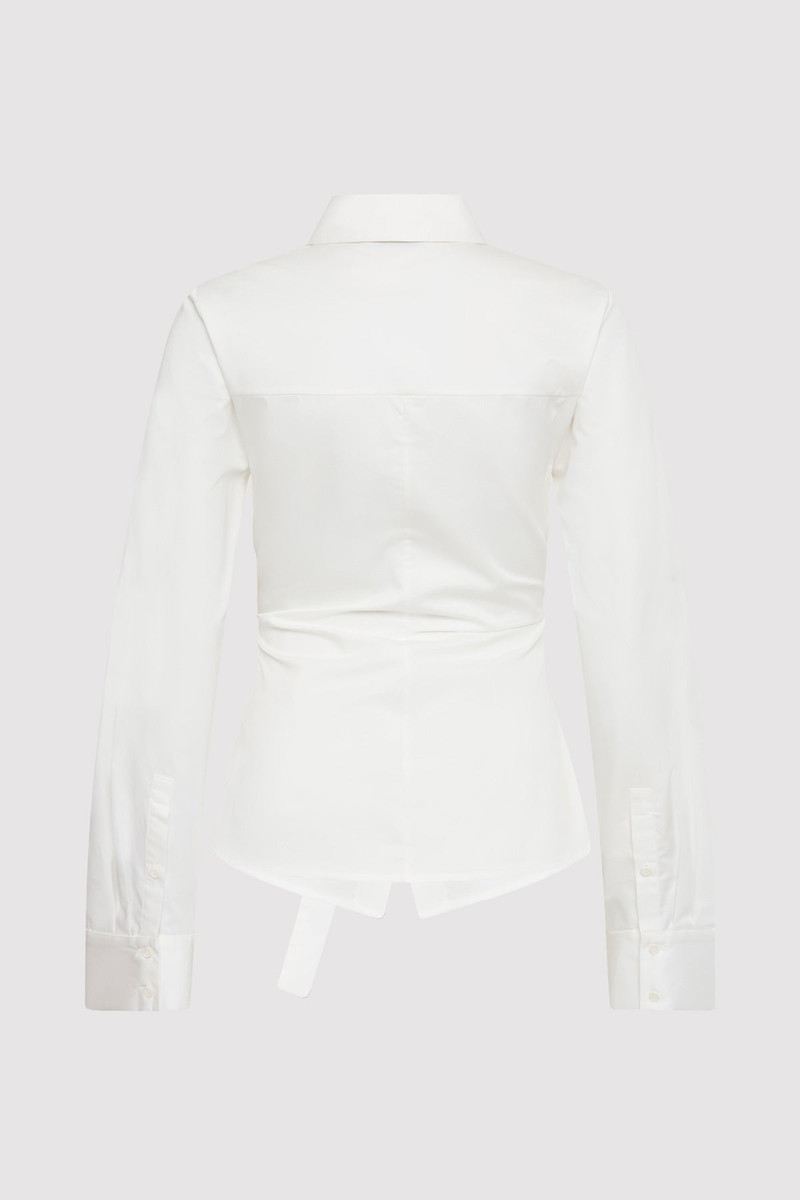 Deconstructed  Shirt - White 6