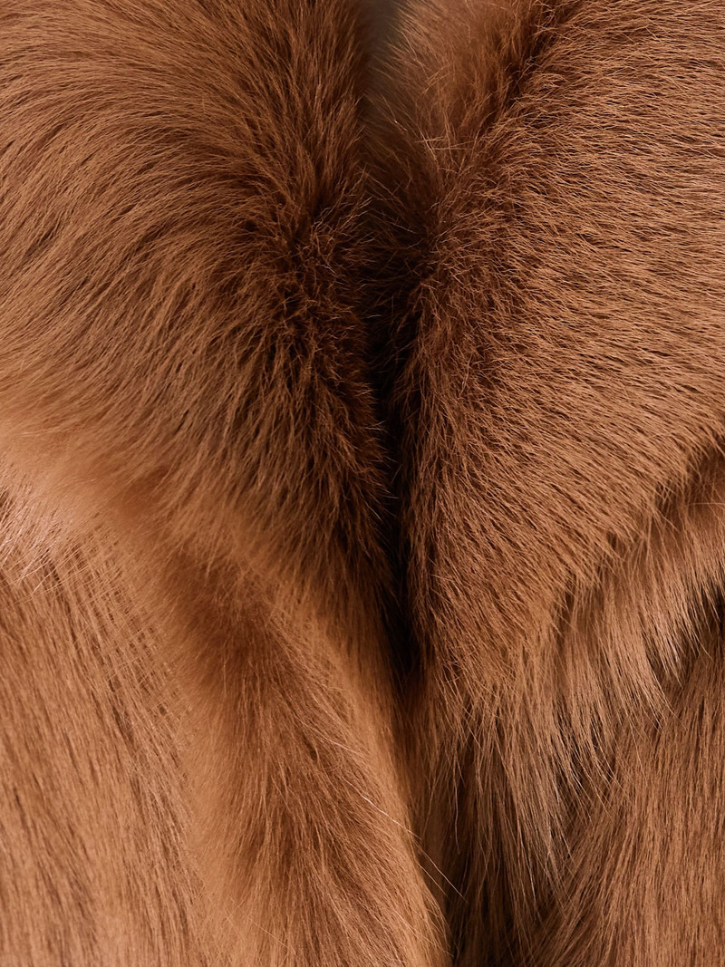 Evita shearling coat Light brown 5