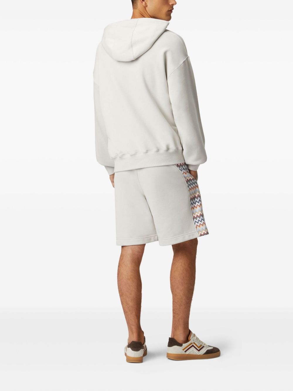 logo-appliqué hoodie - 3
