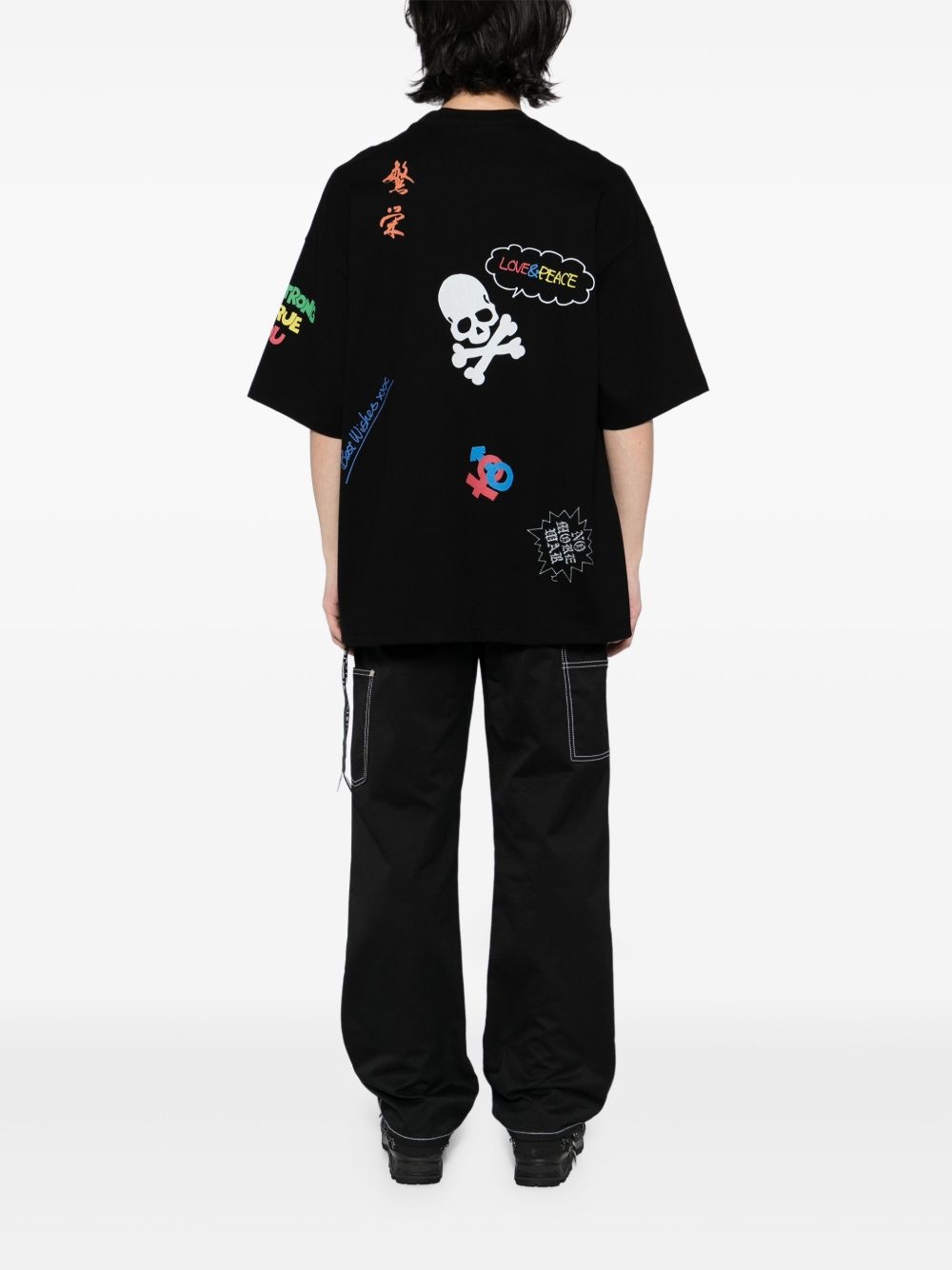 graphic-print T-shirt - 3