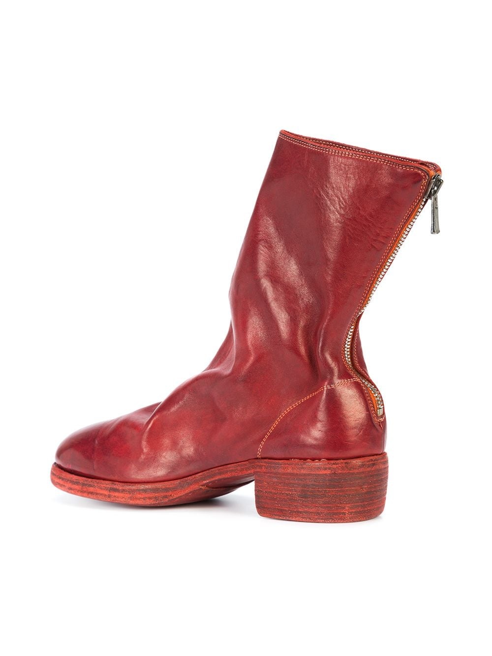 zip up boots - 3