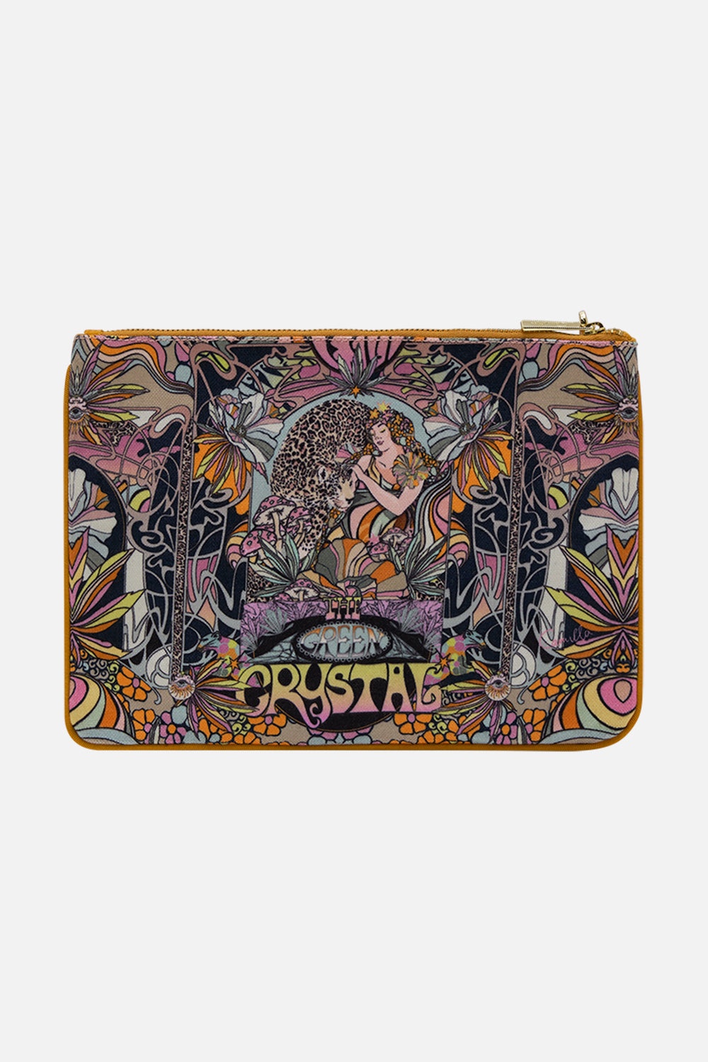 SMALL CANVAS CLUTCH - 3