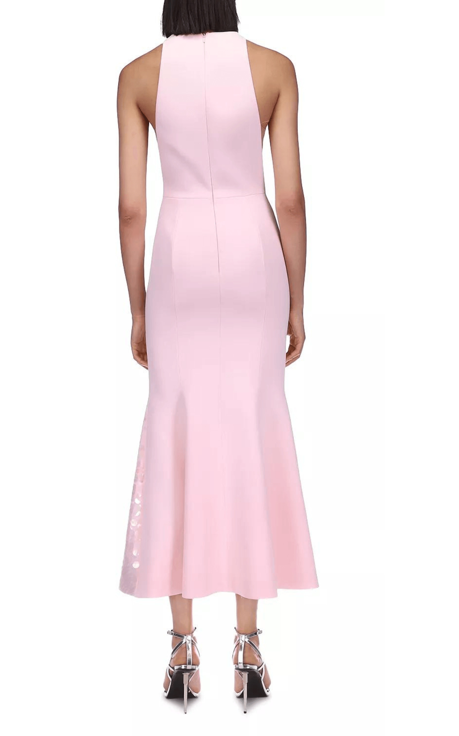Paillette Illusion Midi Dress - 5
