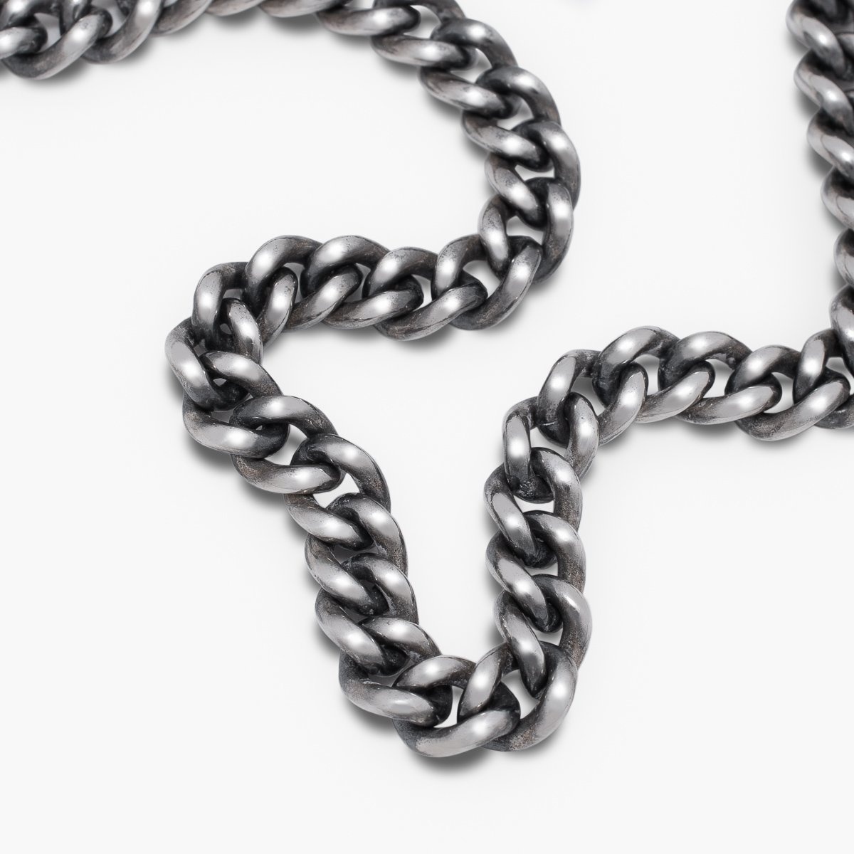 CS-CURBAA30 GOOD ART HLYWD Curb Chain Necklace Link Size AA at 30" - Sterling Silver - 3