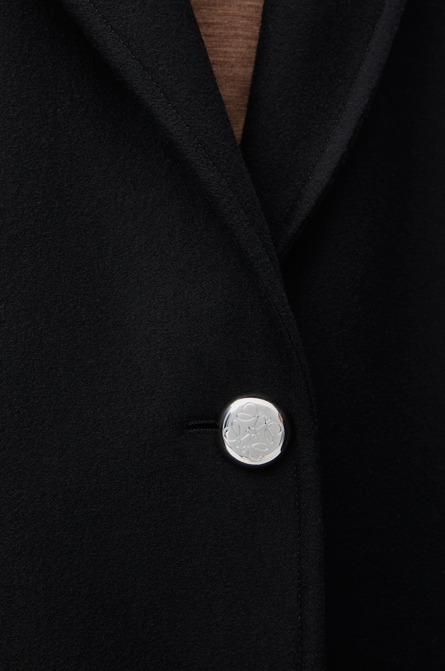 Pebble coat in wool and cashmere - 3