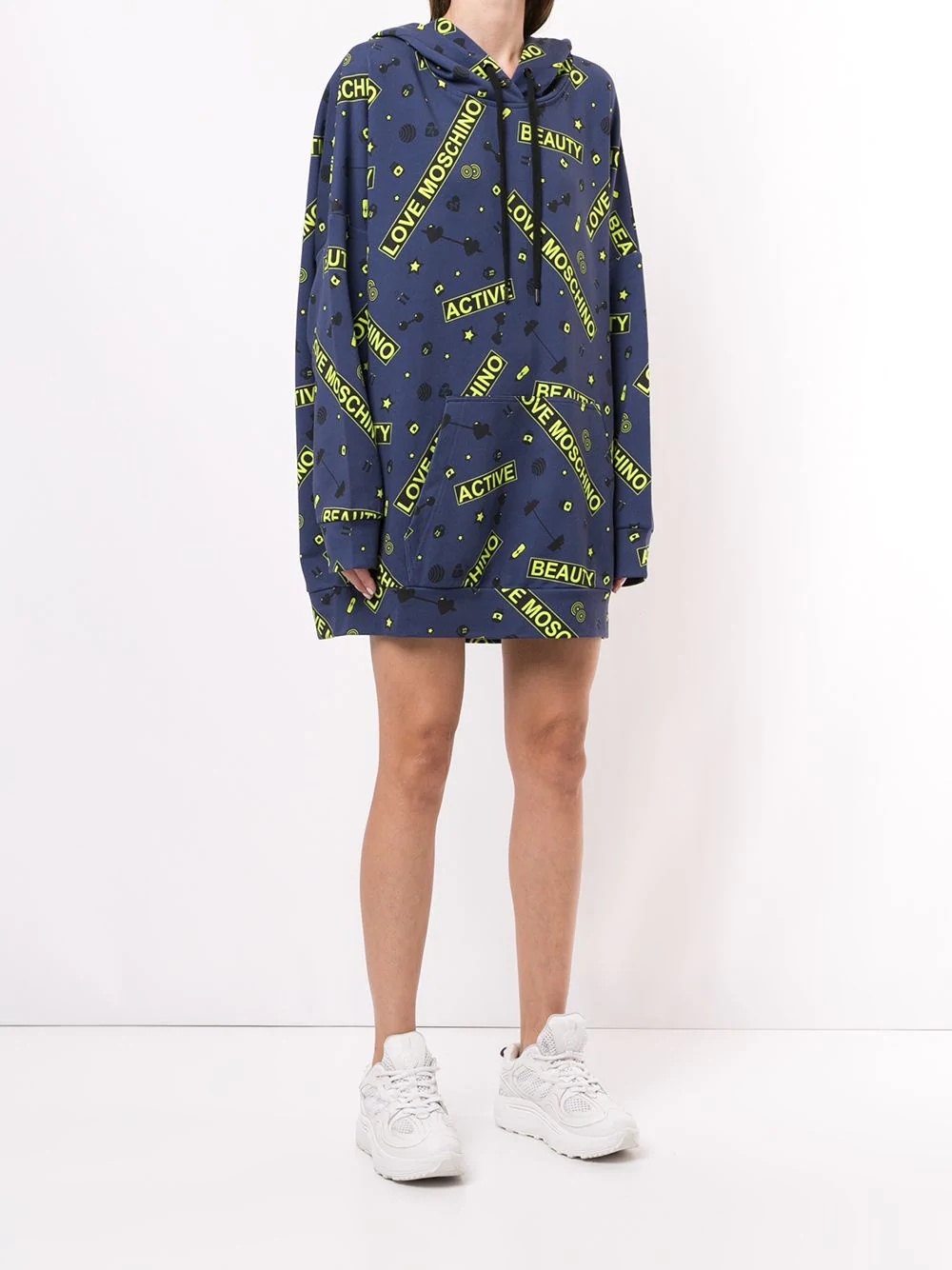 all-over logo dress - 3