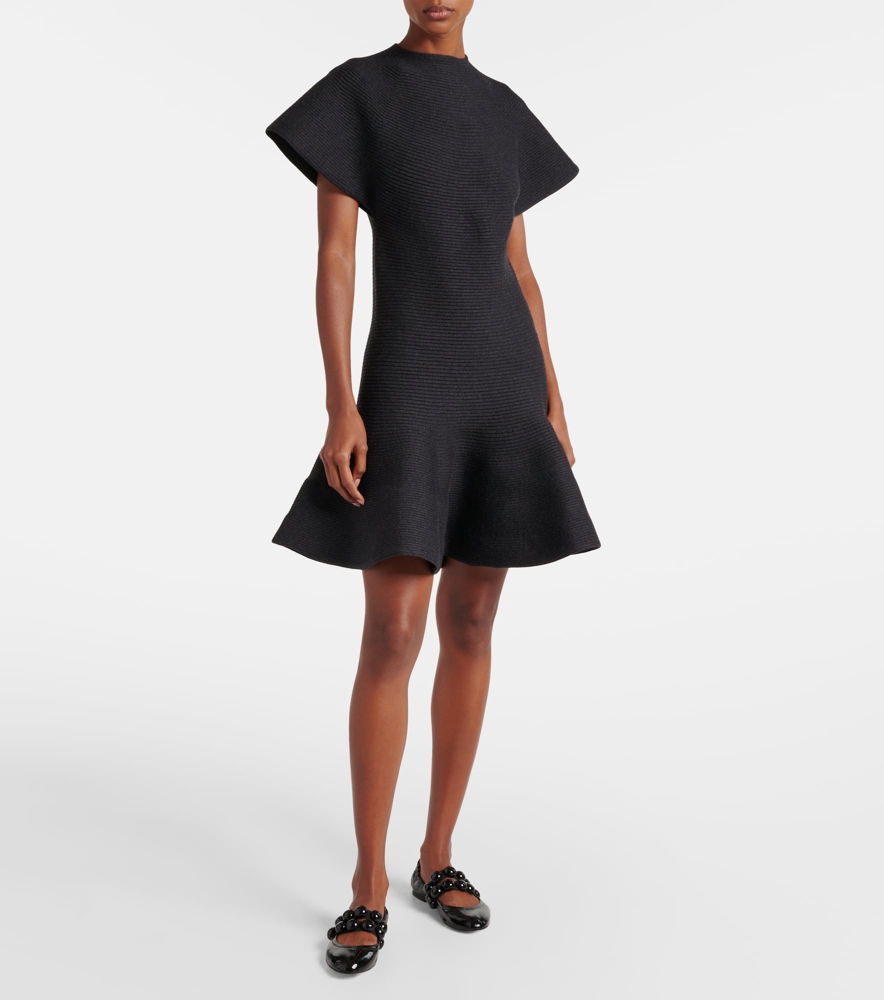 Wool-blend minidress - 2
