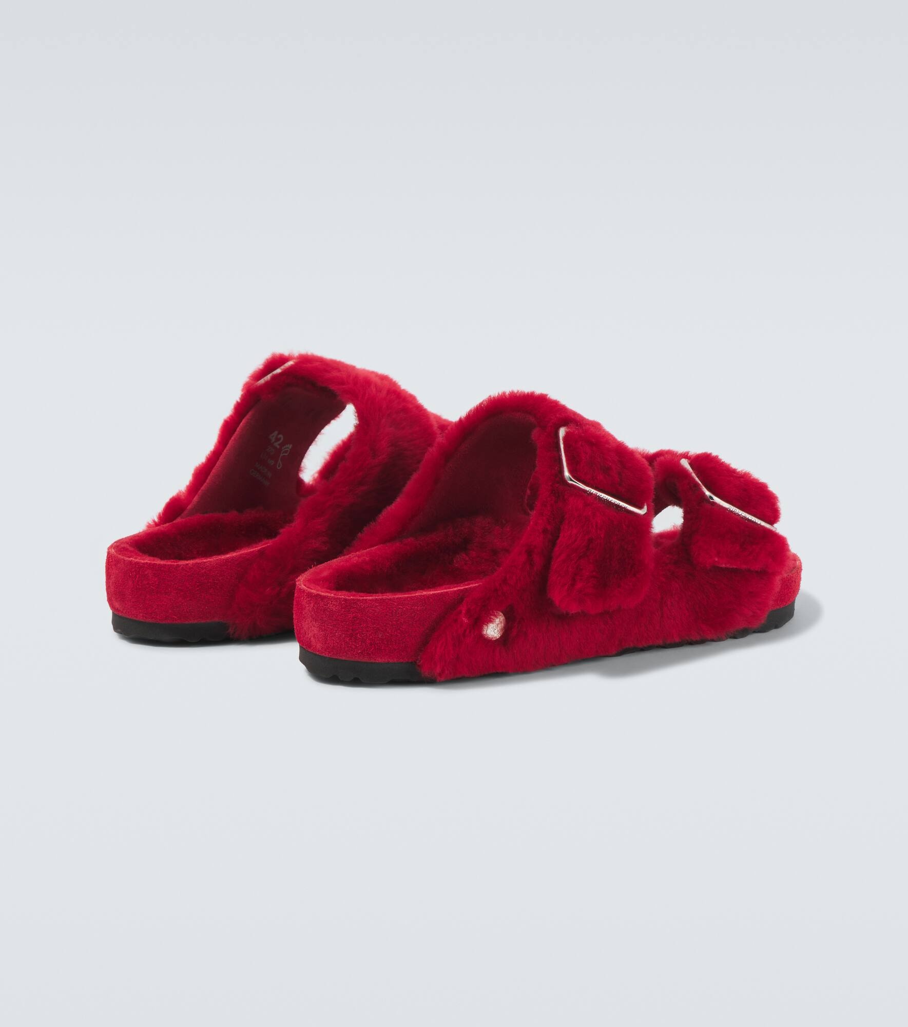 Arizona 1774 shearling-lined suede sandals - 6